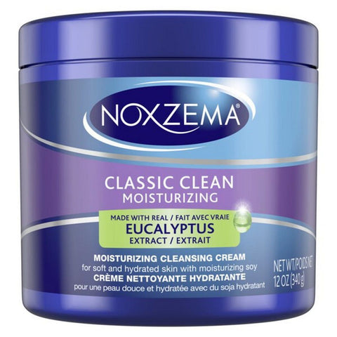 Noxzema Eucalyptus Moisturizing Cleansing Cream 12 Oz