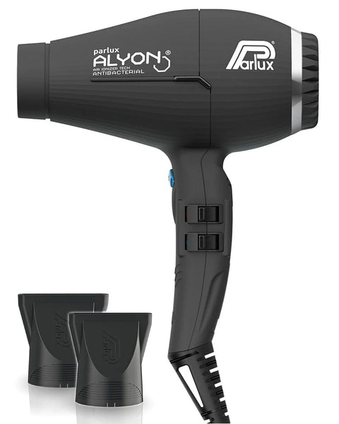 Parlux Alyon Air Ionizer Blow Dryer ( Black , Gold)