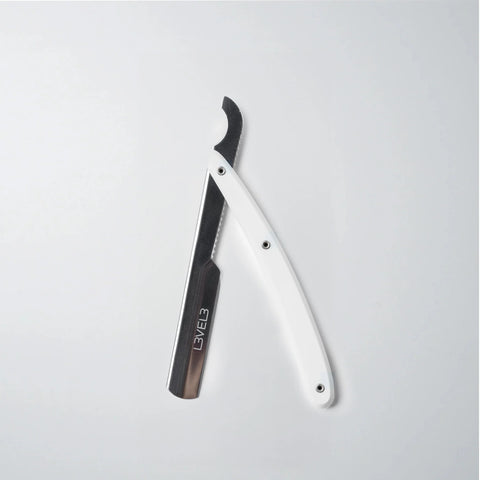 L3VEL3 White Turkish Razor Holder